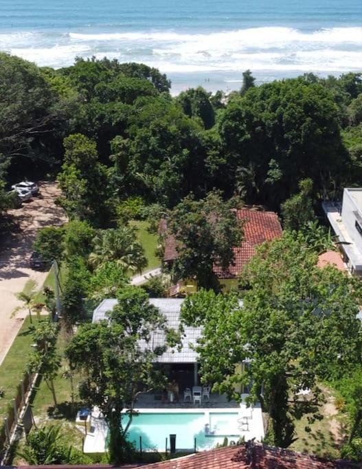 Casa Itamambuca frente ao mar Ubatuba Exterior foto