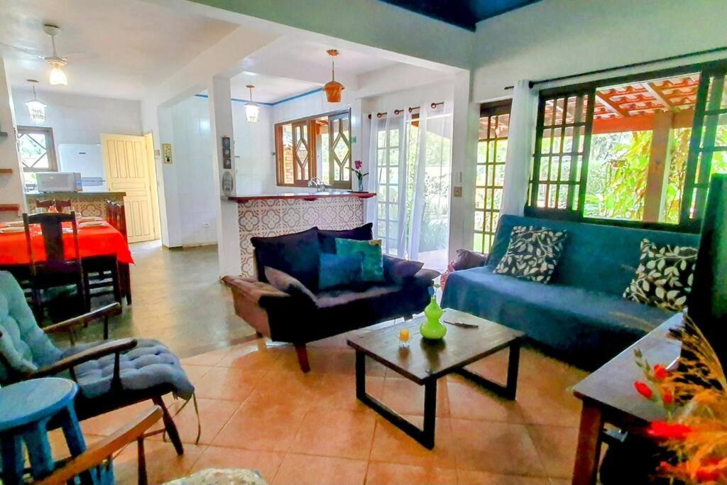 Casa Itamambuca frente ao mar Ubatuba Exterior foto